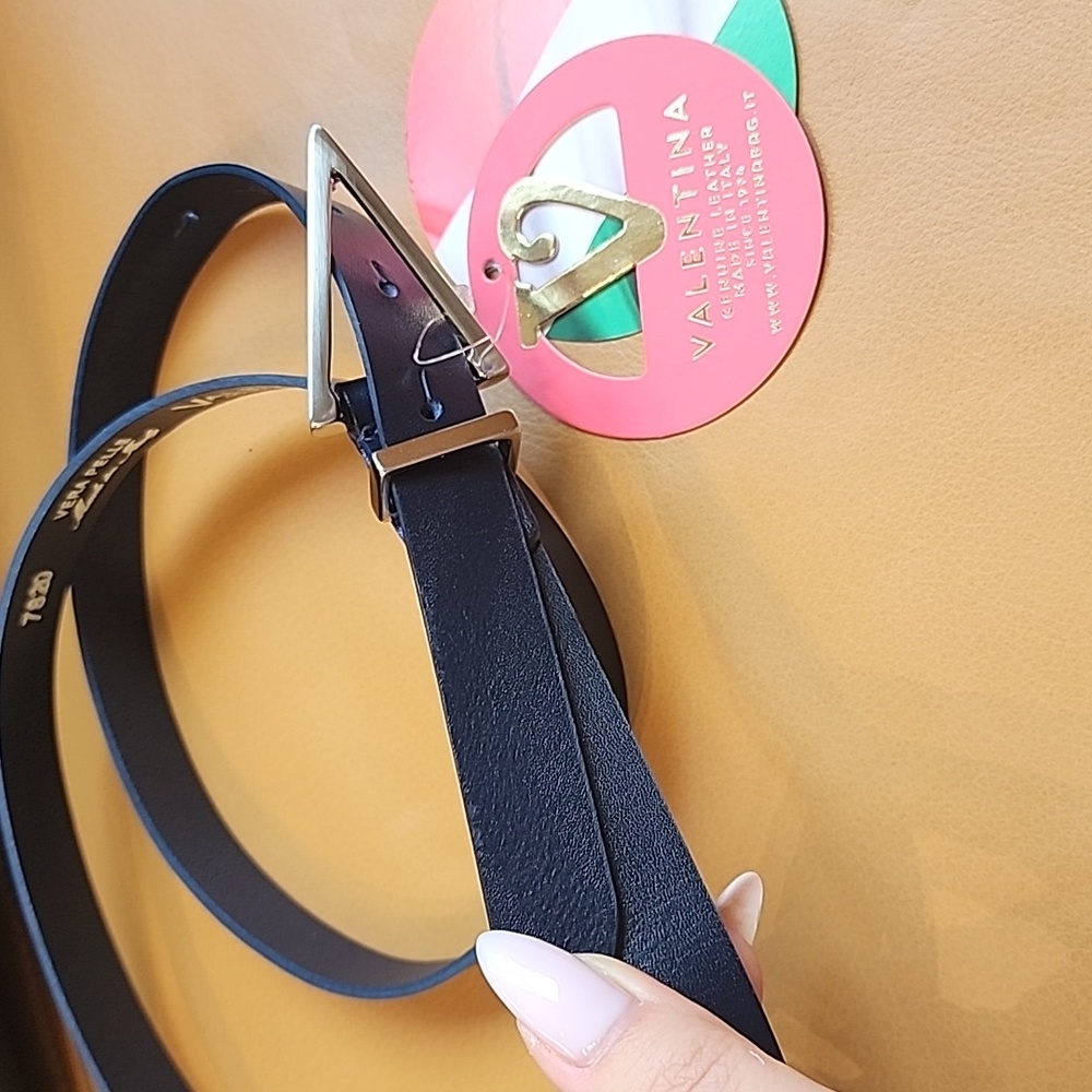 VALENTINA 🇮🇹 LEATHER BELT - Picture 2 of 16